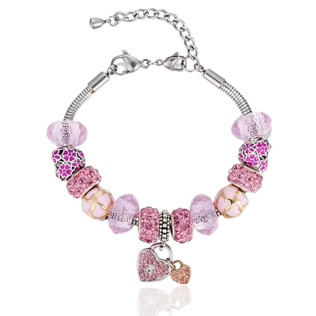 Bracelet Pink - Jewelry - EM Accessories - new - Stainless Steel - P0495S
