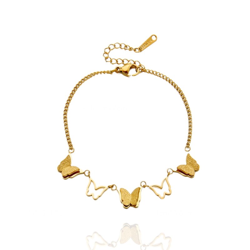 Bracelet Butterflies - Jewelry - EM Accessories - Stainless Steel - women - P0048S