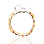 Bracelet Snake Bone Pearls - Jewelry - EM Accessories - new - Stainless Steel - P0556S