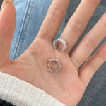Earrings EM Luxury, Cubic Zircon - Jewelry - EM Accessories - 925 silver - new -