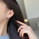 Earrings Silver Bowties - Jewelry - EM Accessories - 925 silver - new -