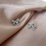 Earrings Silver Bowties - Jewelry - EM Accessories - 925 silver - new -