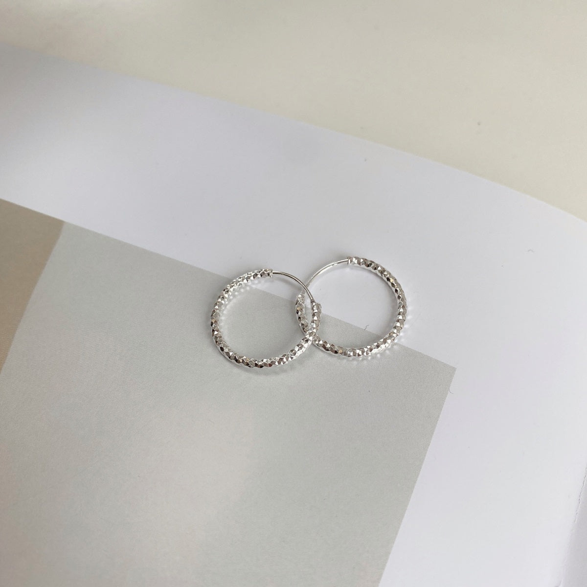Earrings Silver Hoops - Jewelry - EM Accessories - 925 silver - new -