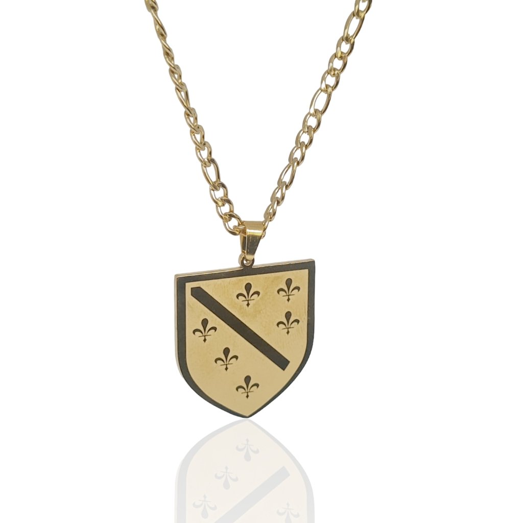 Necklace Bosnian Lillies - Jewelry - EM Accessories - men - new - P0469S