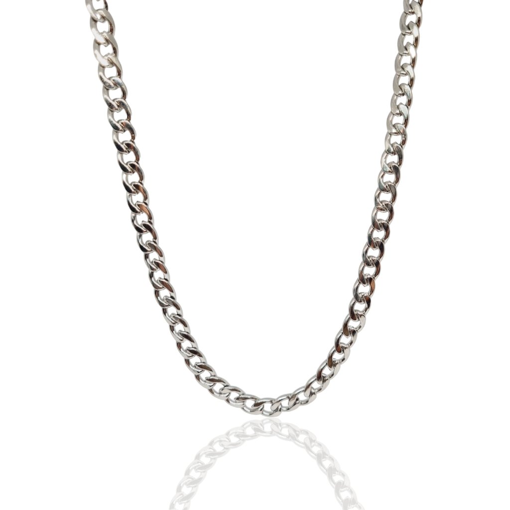Necklace Minimum Cuban Chain - Jewelry - EM Accessories - men - new - P0476S