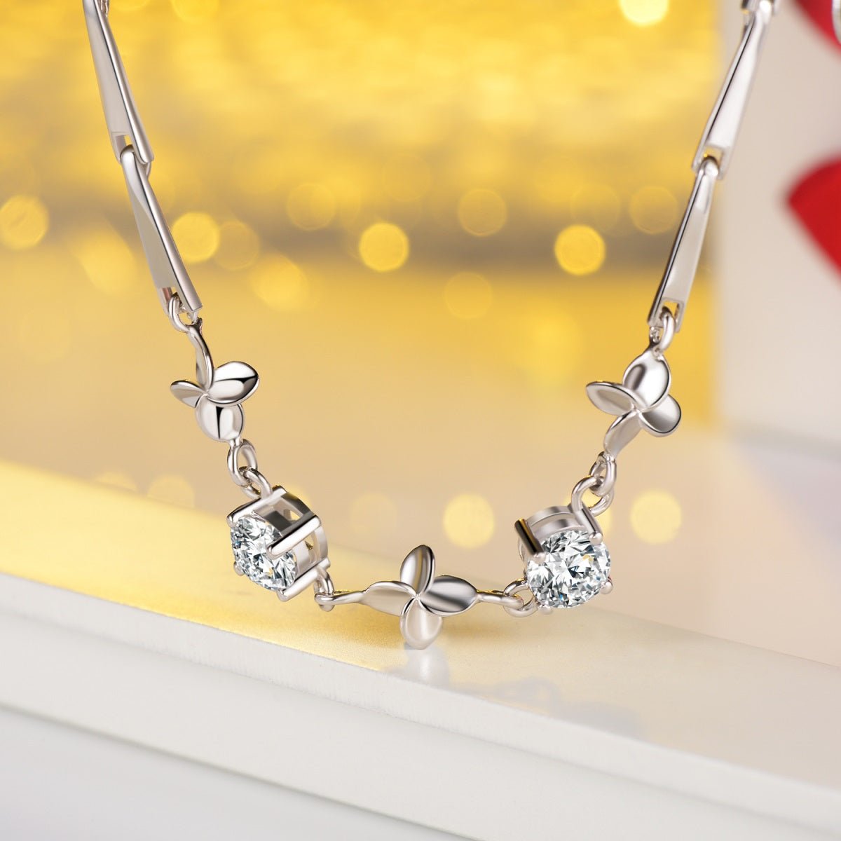 Shiny 925 Silver Woman's Bracelet - Jewelry - EM Accessories - 925 silver - new -