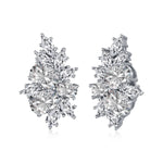 Silver Luxurious Earrings EM With Premium Zircons - Jewelry - EM Accessories - 925 silver - new - SILVER-0017-ER
