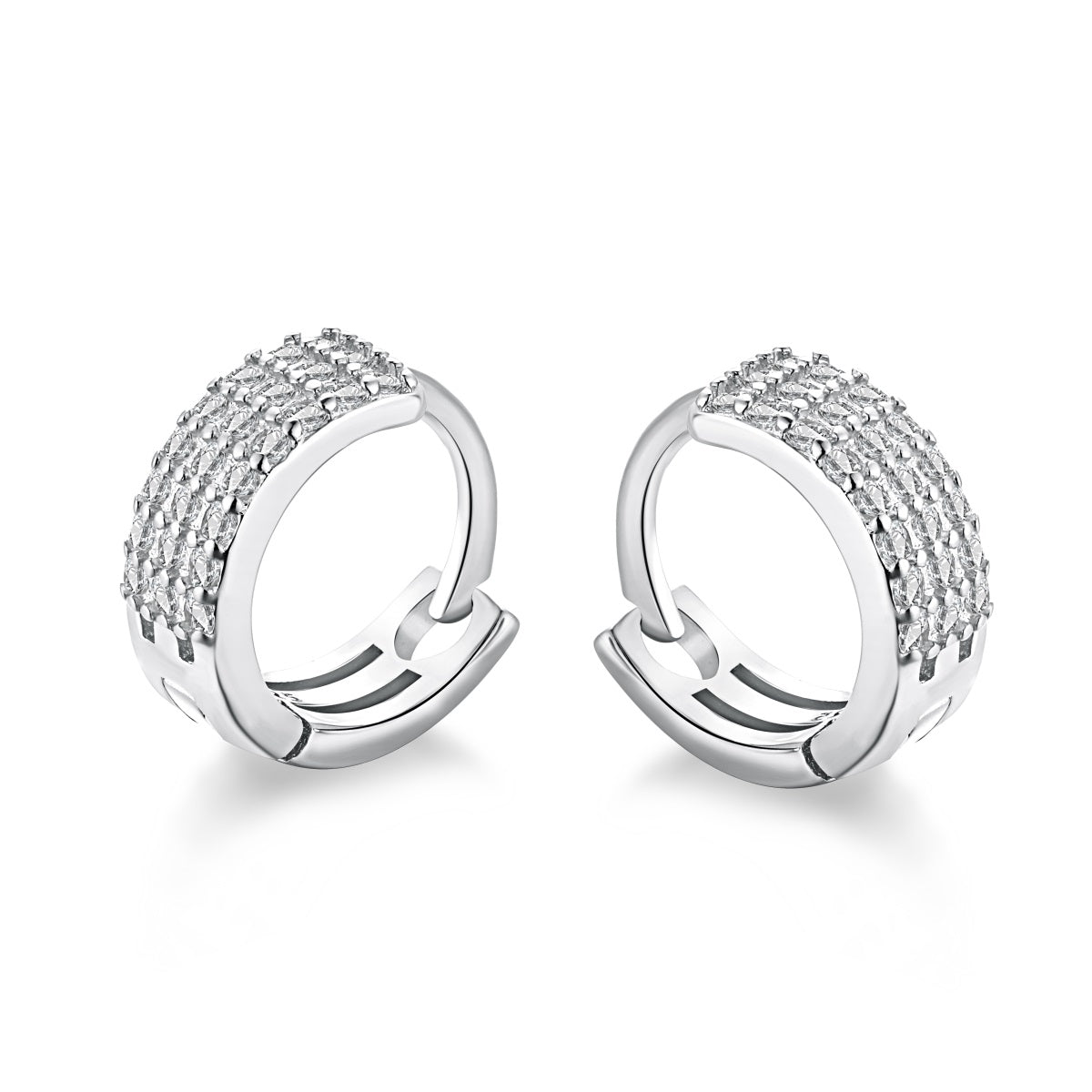 Silver mini Hoops earrings - Jewelry - EM Accessories - 925 silver - new - SILVER-0077-EAR