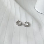 Silver mini Hoops earrings - Jewelry - EM Accessories - 925 silver - new - SILVER-0077-EAR