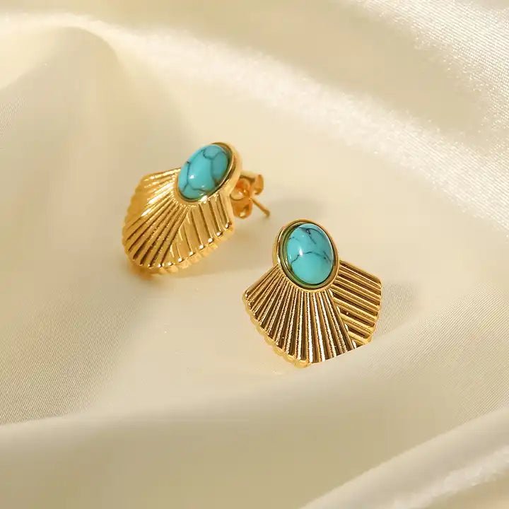 Women's Stud Earrings Aztec - Jewelry - EM Accessories - new - Stainless Steel - SSTEEL-0025-EAR