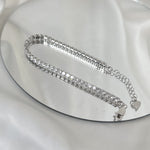 Women's Tennis Bracelet 925 Silver With Zircons - Jewelry - EM Accessories - 925 silver - new - SILVER-0022-16+-BRC